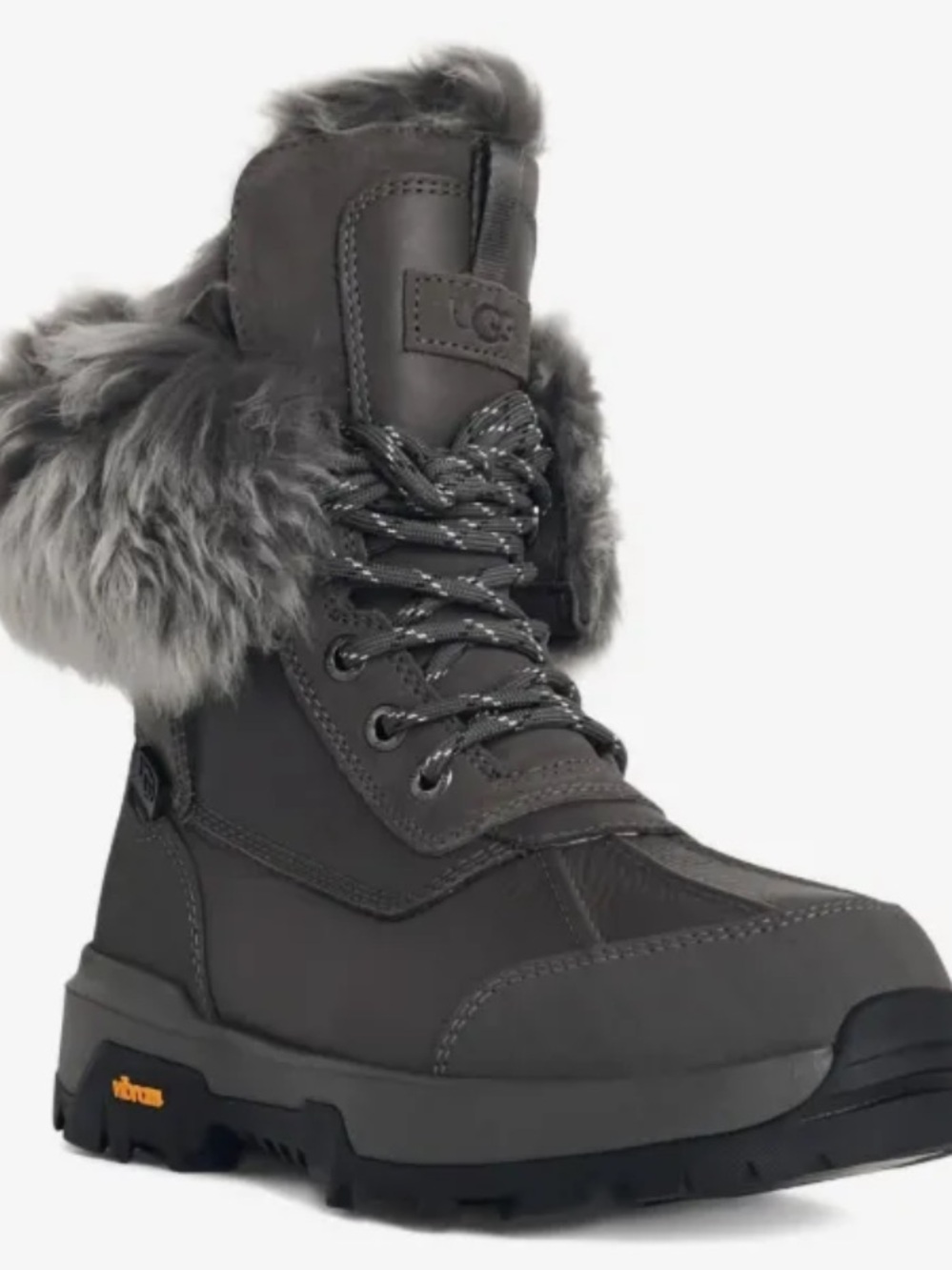 UGG women’s Adirondack leather snow boots